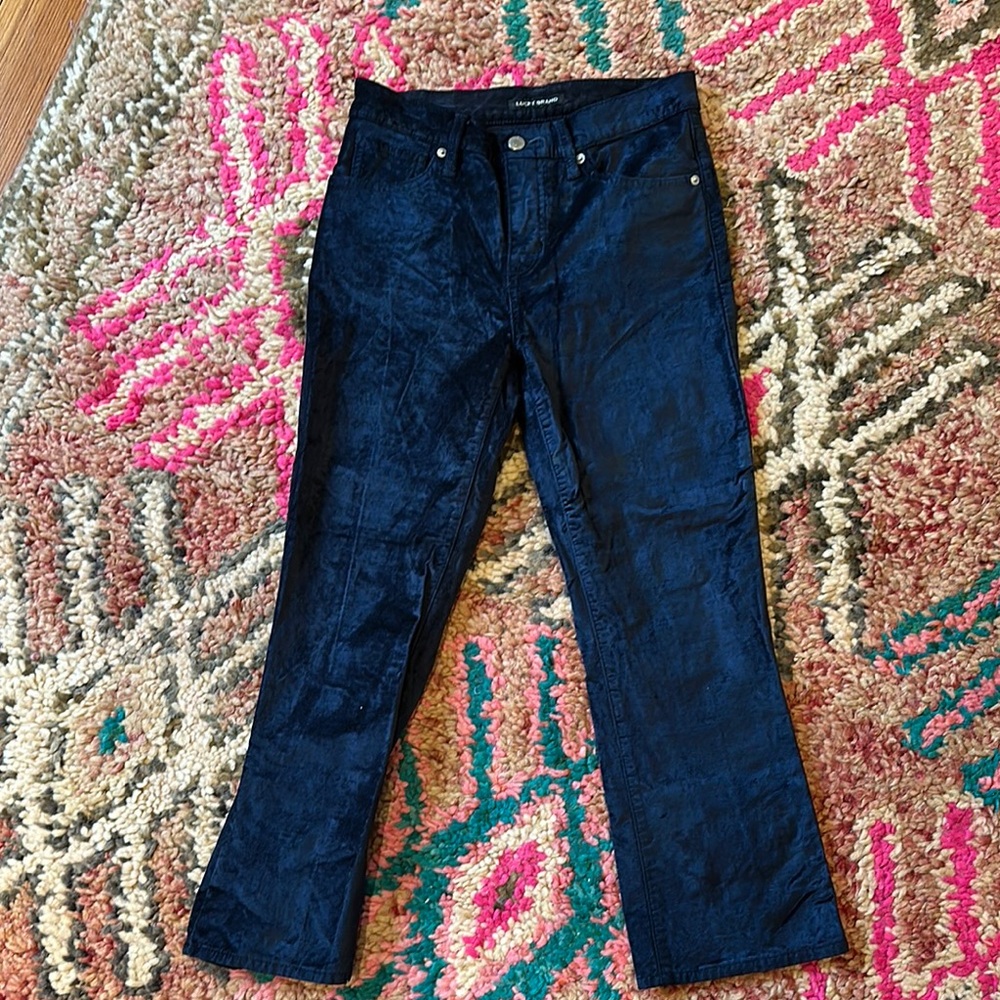 Lucky Brand Navy Velvet Pants